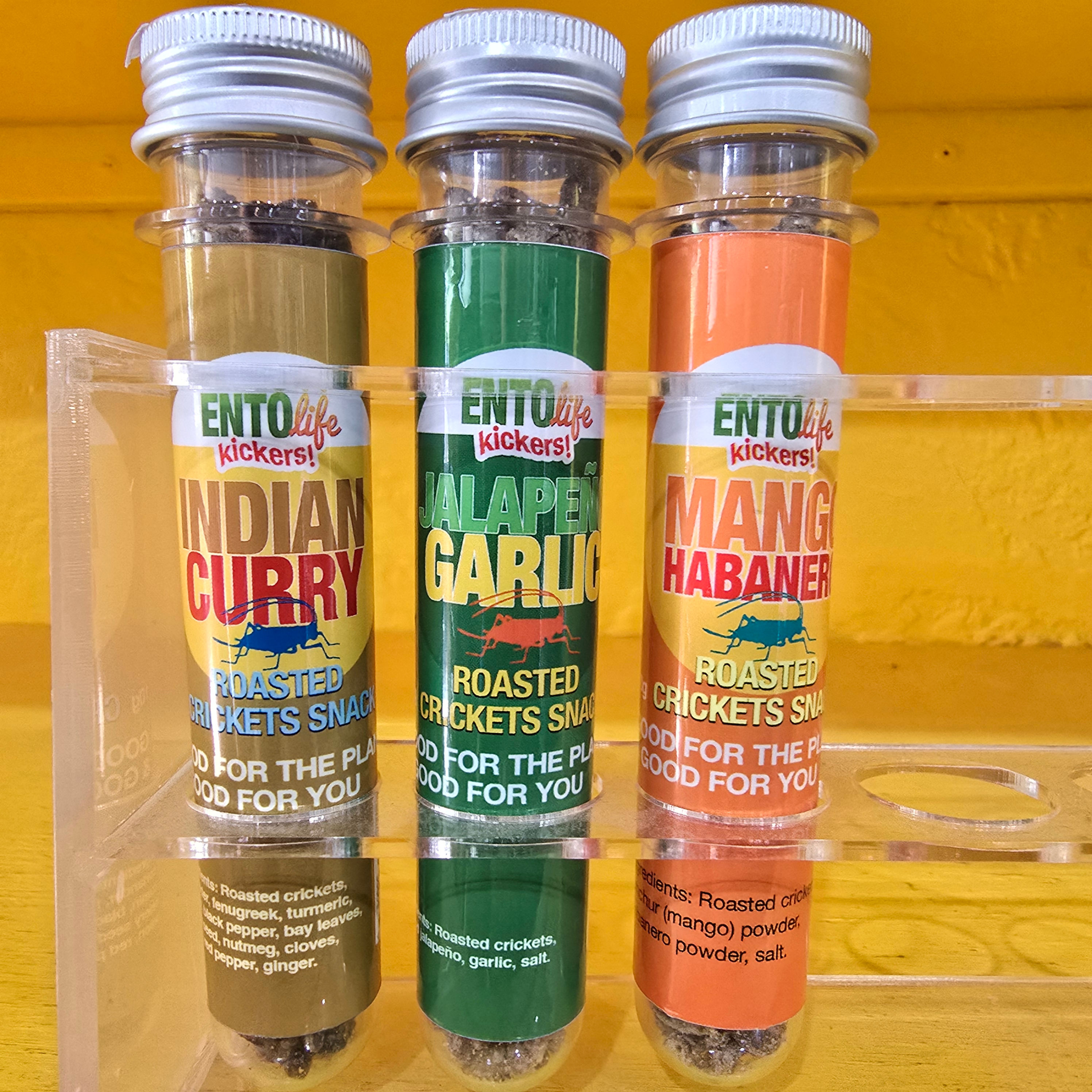 Ento Life Spicy Crickets - 4 flavors - please specify