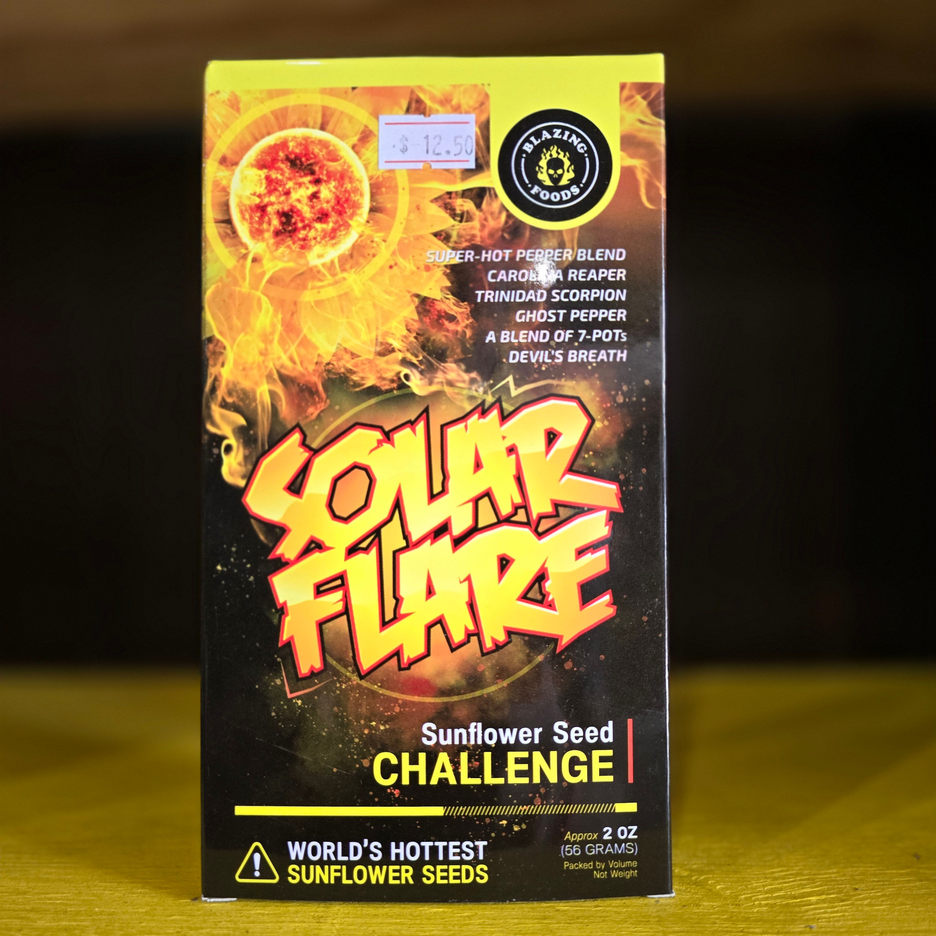 Solar Flare Sunflower Seed Challenge