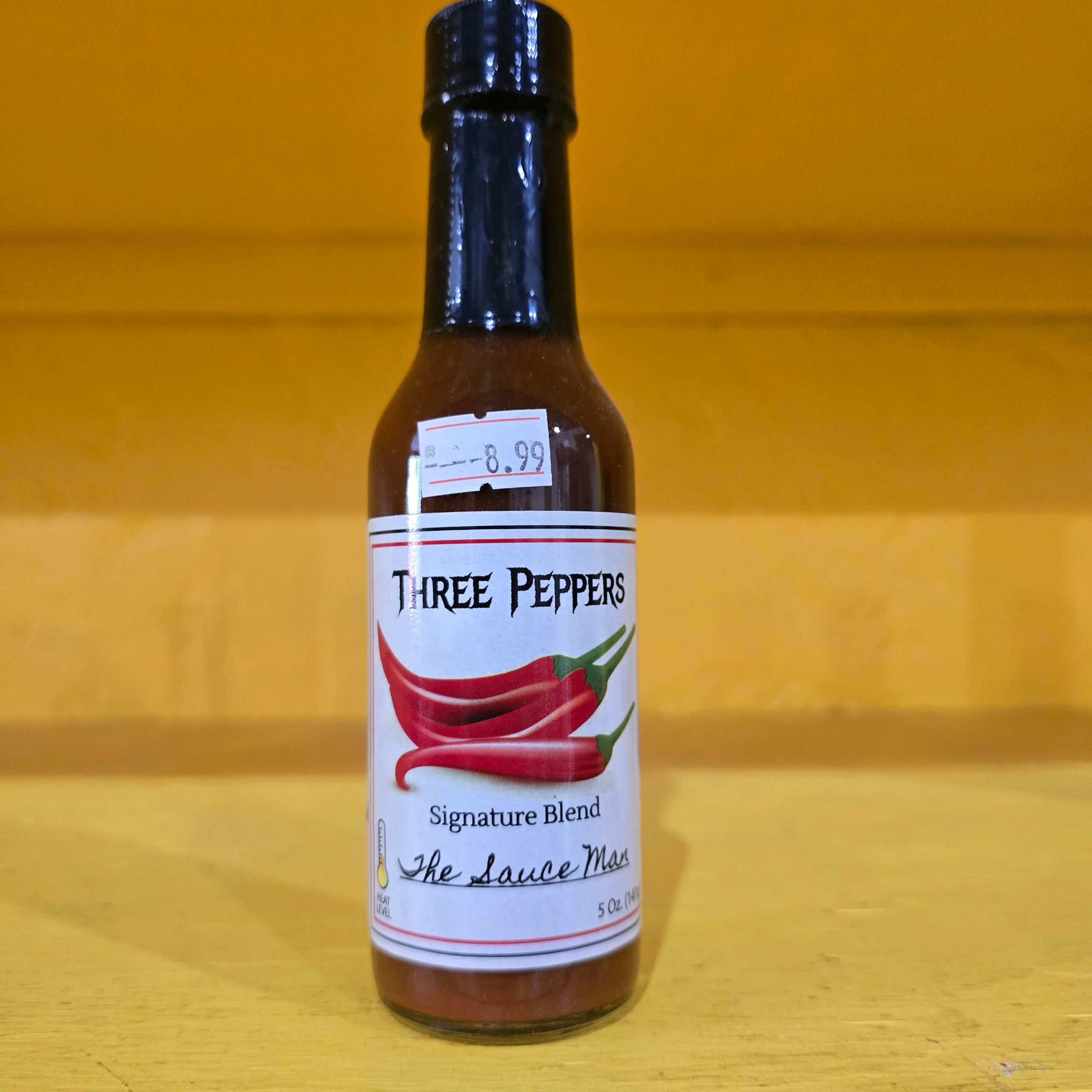 Sauce Man's Three Peppers Sauce