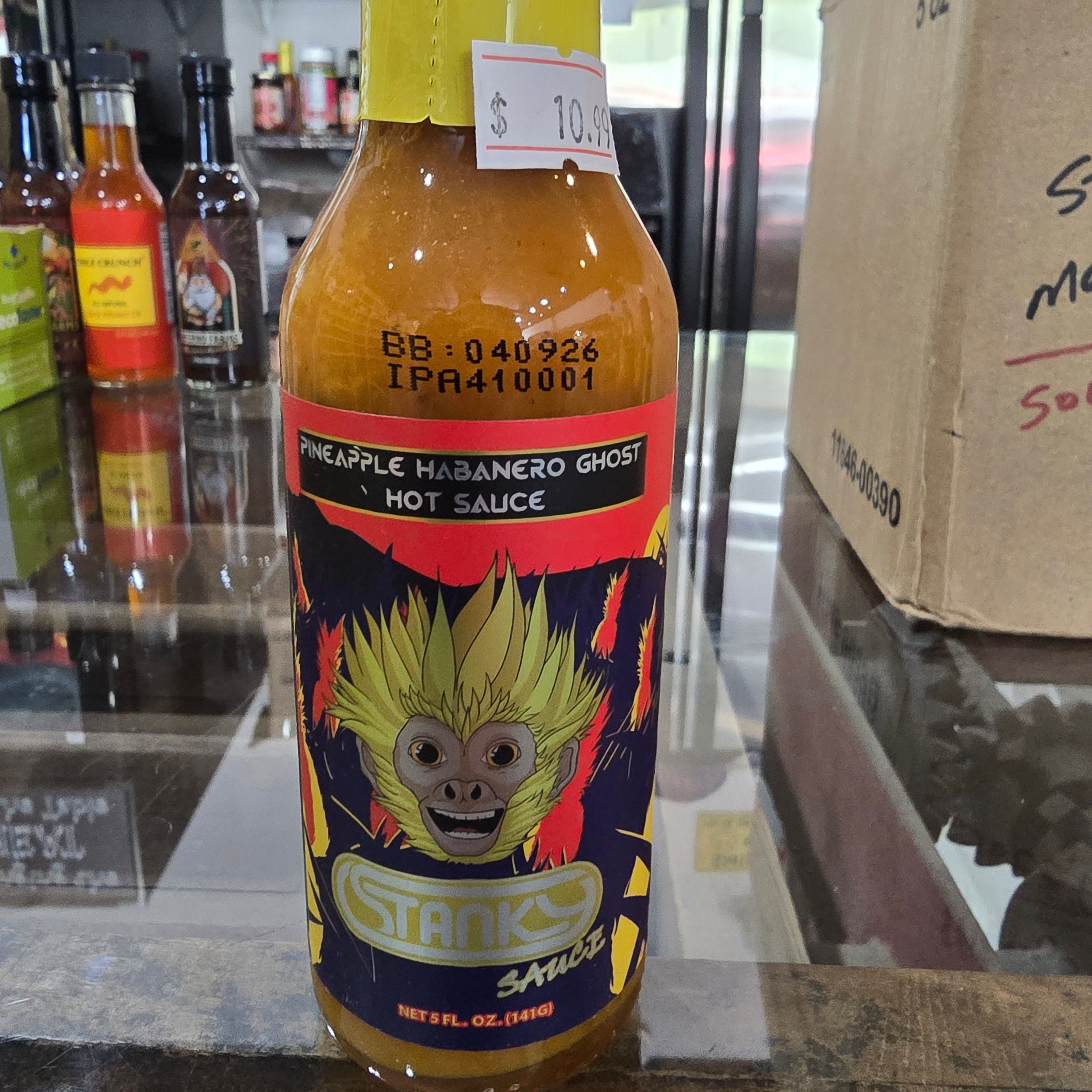 Stanky Bros Pineapple Habanero Ghost Sauce
