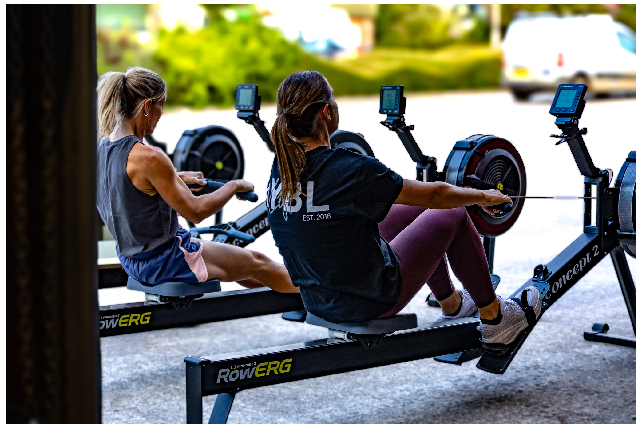 Members training together at Hawkers Hill Studio