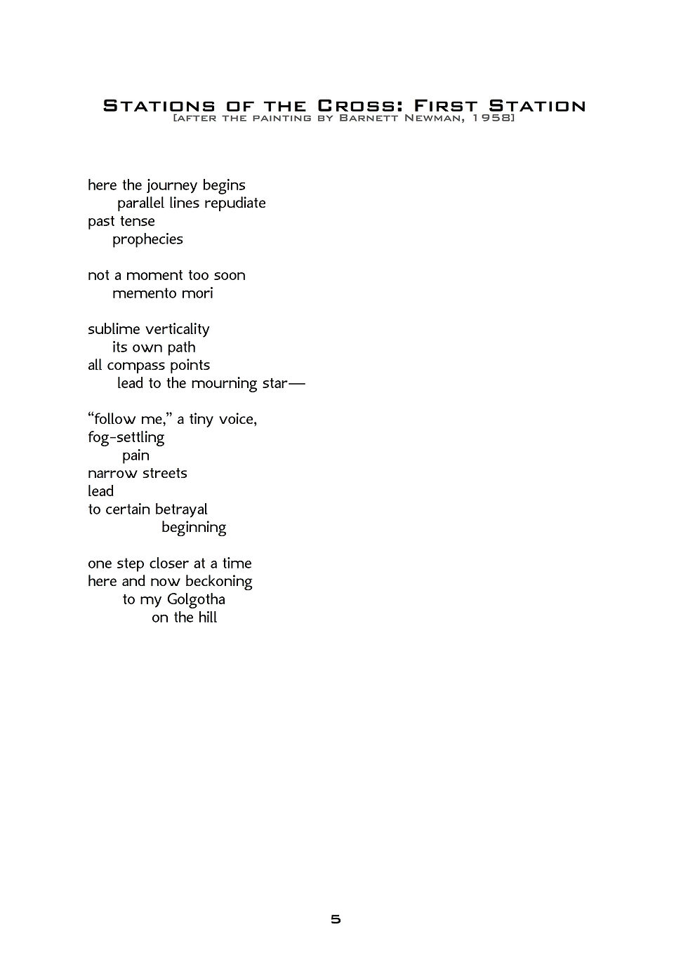 Thumbnail: 'Convergence & Conversion : Ekphrastic Poems' by Neil Ellman (19 pages)