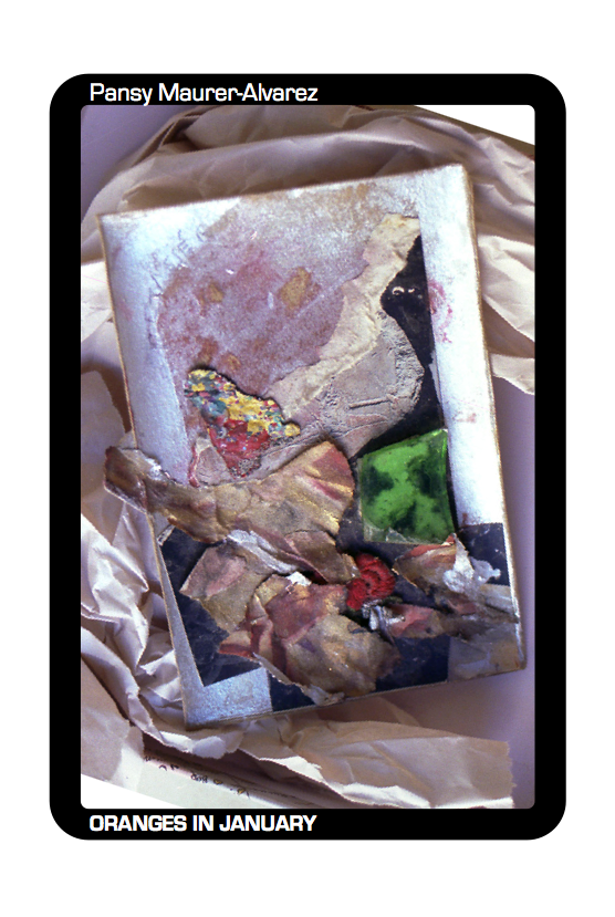 'Oranges in January' by Pansy Maurer-Alvarez (119 pages)