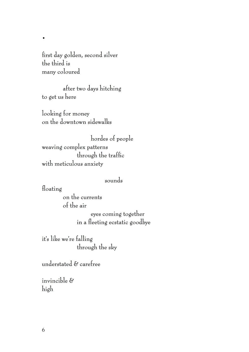 Thumbnail: 'N.Y.C. Poems' by Nigel Wood (38 pages)