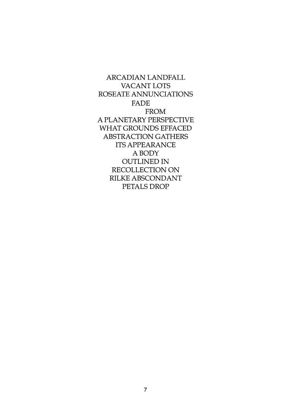 Thumbnail: 'Exiting Through the Singular' by Adrian Clarke (101 pages)