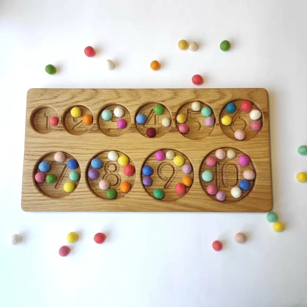 Sortierbrett nach Montessori