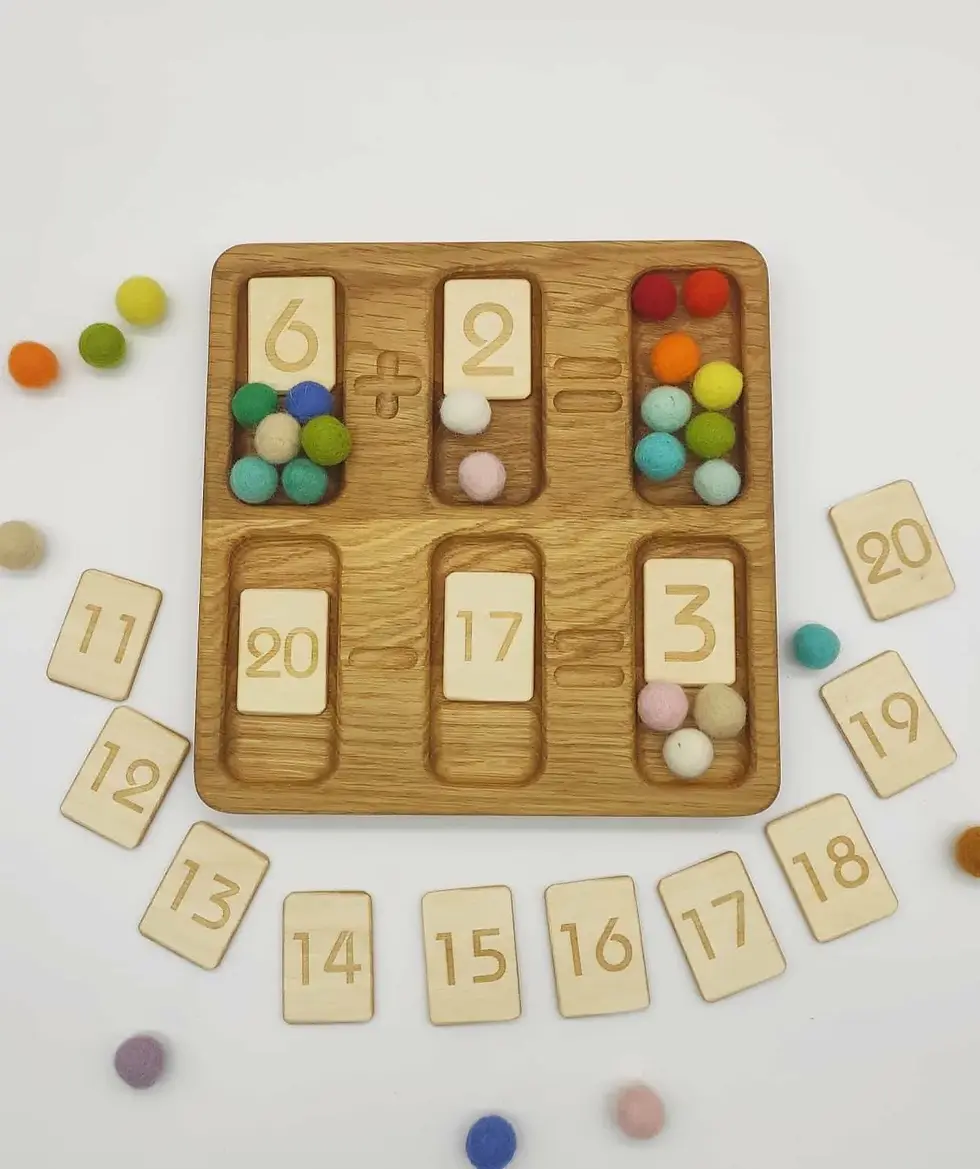 Miniaturbild: Zweiseitiges Mathematikbrett