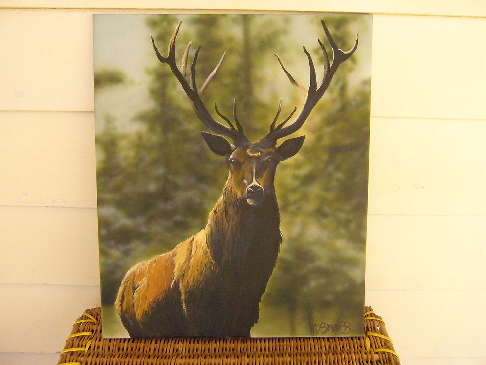 Stag Art Work