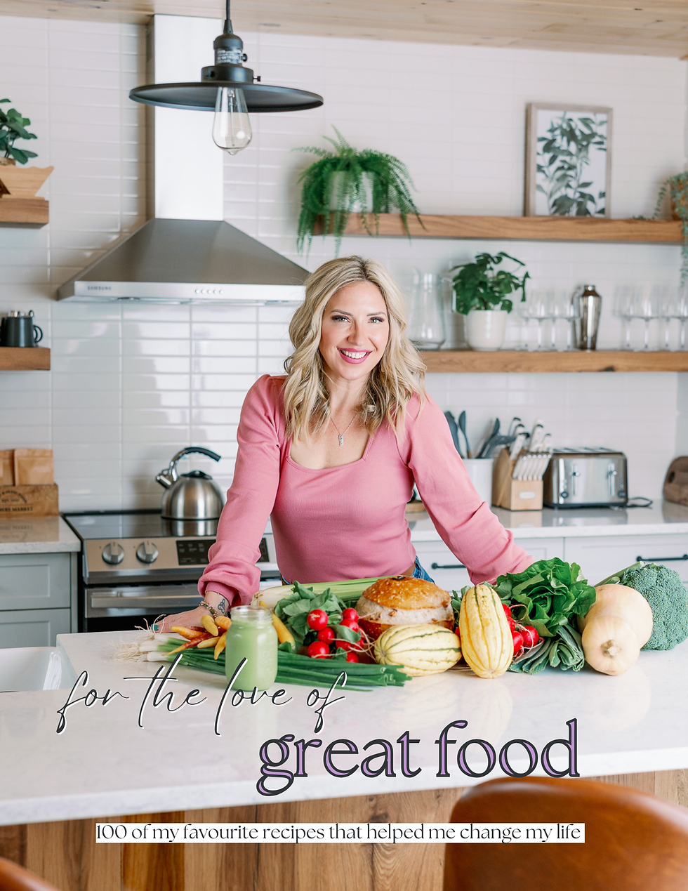 Cook book cover For The Love Of Great Food.png