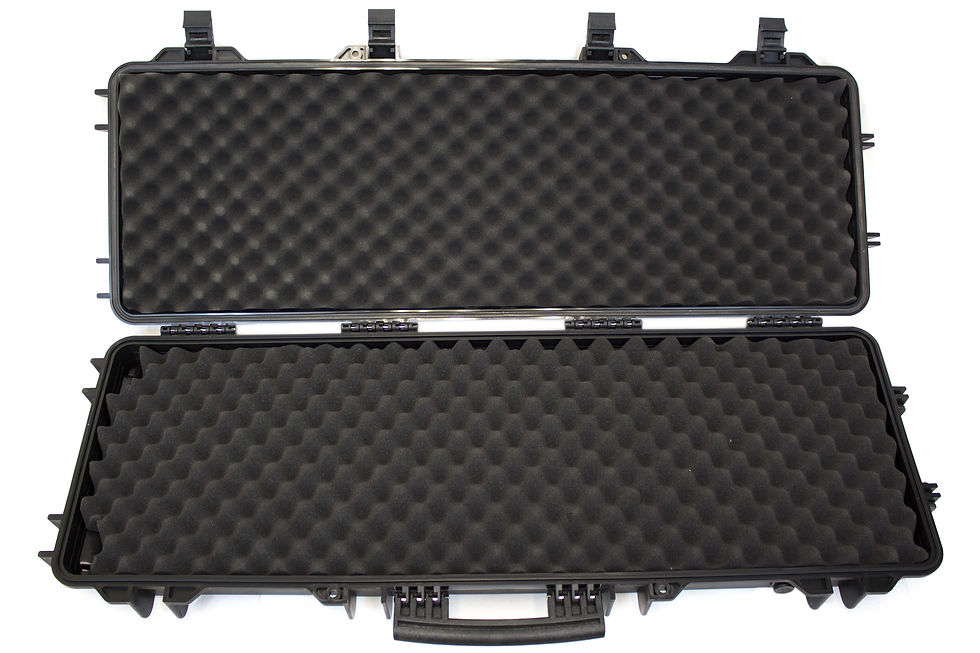 Thumbnail: NP LARGE HARD CASE - BLACK (WAVE)