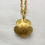 Thumbnail: Forgetmenot pendant - peridot & yellow beryl