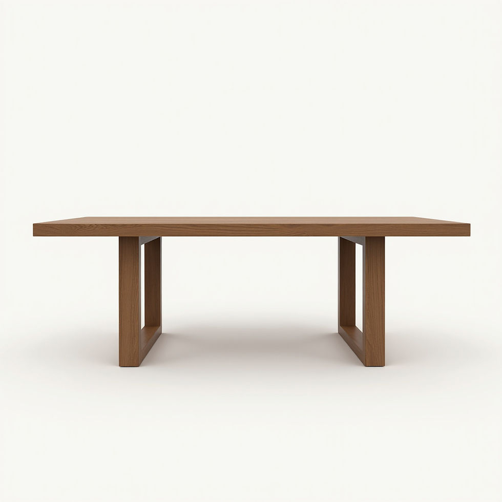Solid Oak Dining Table