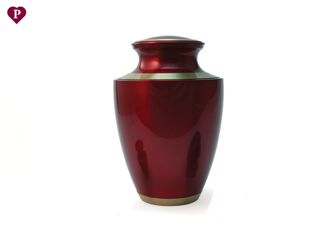 Trinity Crimson Large Urn