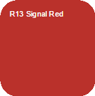 R13 Signal Red