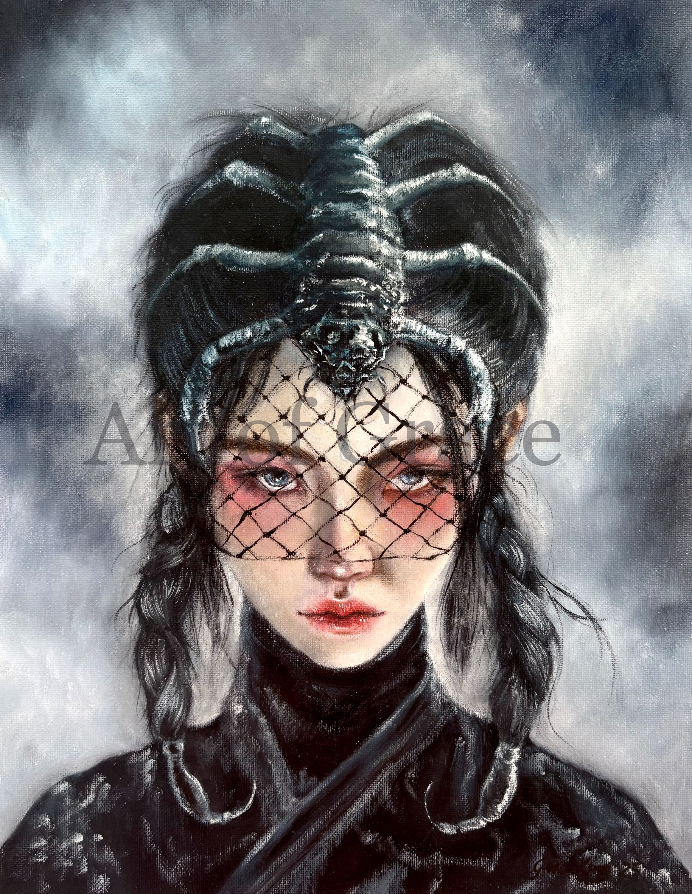 'Scorpio' Original Oil on Canvas | 8x10" Fine Art Prints Available