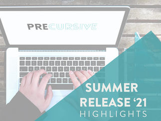 PRECURSIVE SUMMER RELEASE ‘21