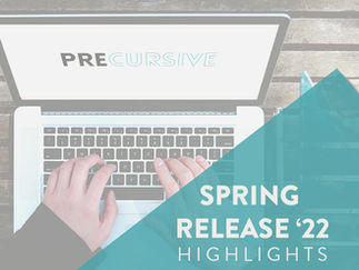 PRECURSIVE SPRING RELEASE '22