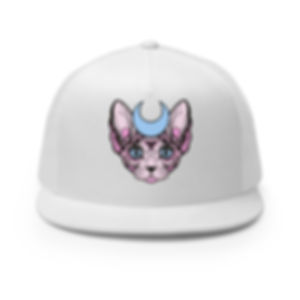 Cotton Candy Cat Trucker Cap