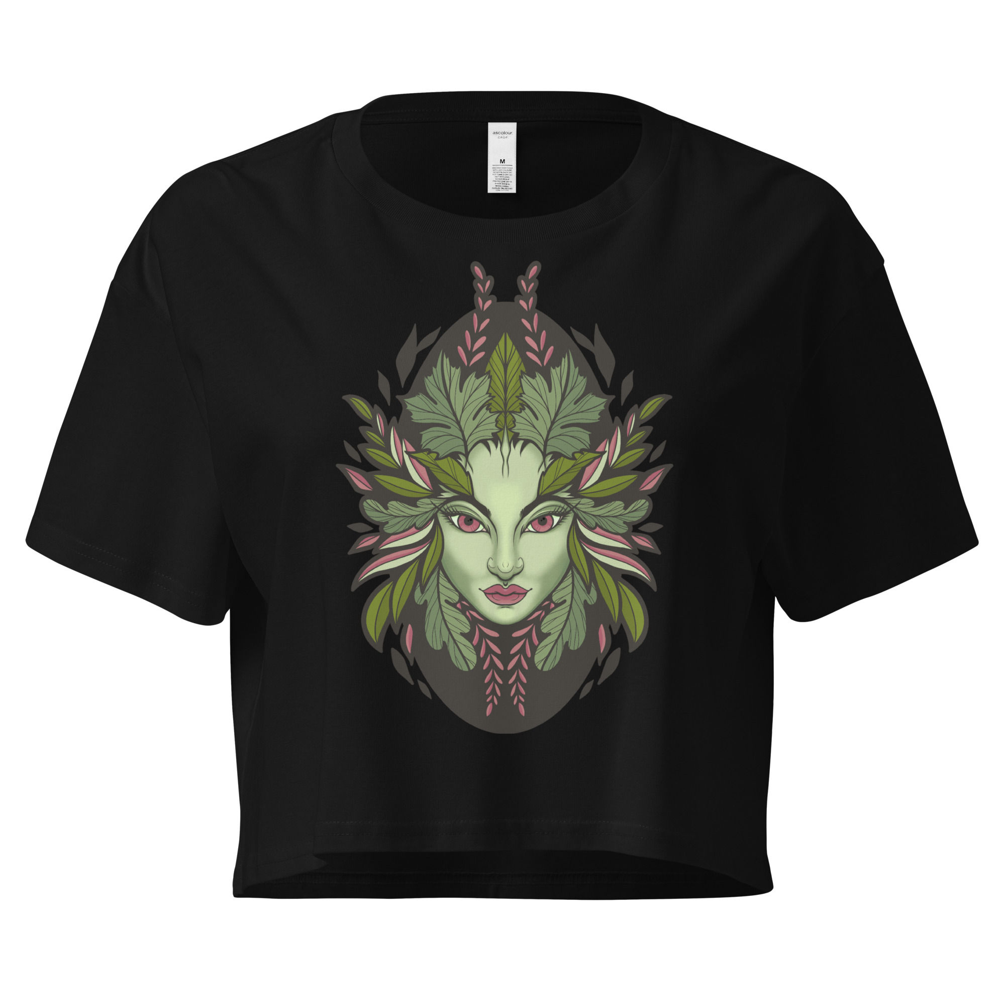 Green Lady Women’s crop top