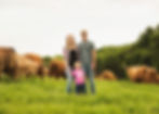Our farm family! (minus Landon, who was still baking in the oven!)
