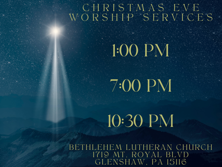 Christmas Eve Worship