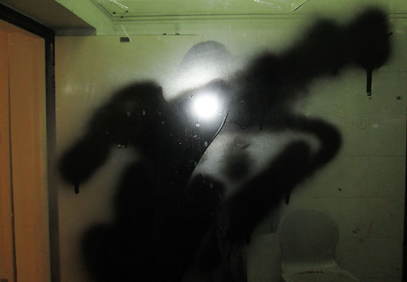 Photography series "Forget me not": [Self portrait in mirror], by Saba Niazmand