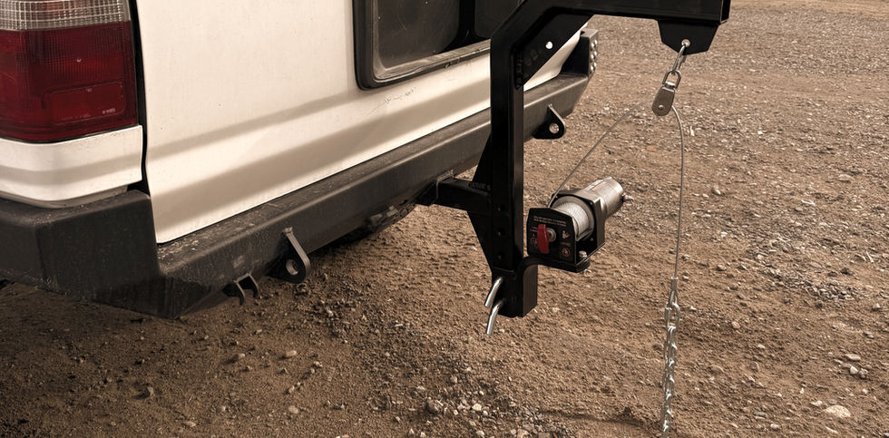 Receiver Hitch Winch