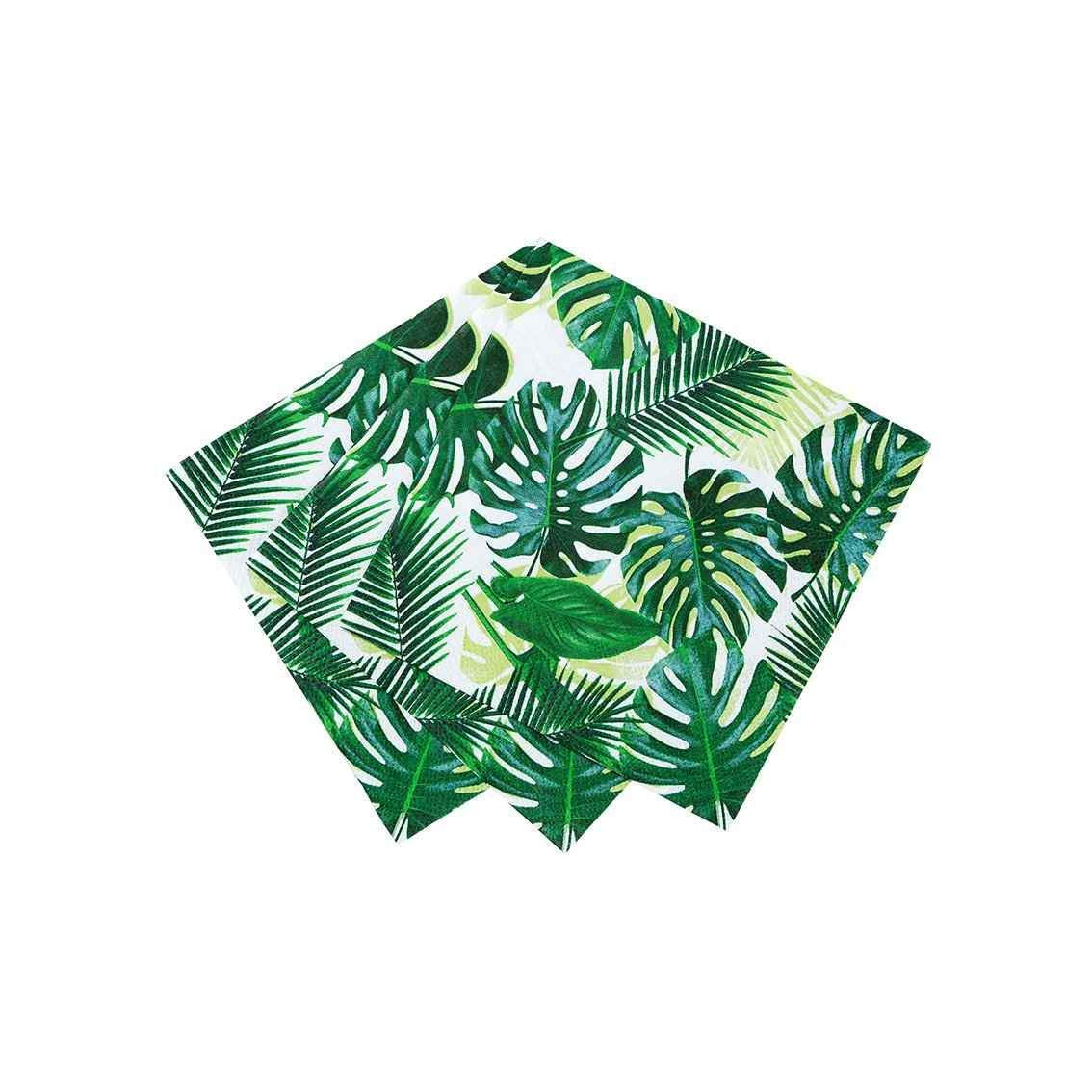 Palmenblatt Servietten Tropical Fiesta