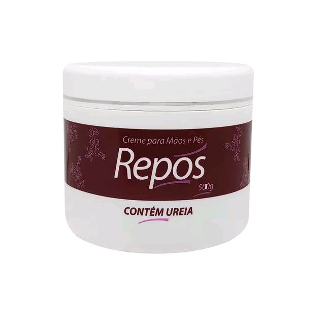 Creme Hidratante Com Ureia Para Maos E Pes Repos 500g