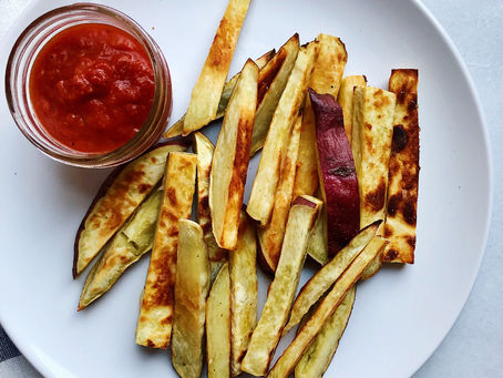 BAKED SWEET POTATO WEDGES