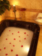 romantic bath