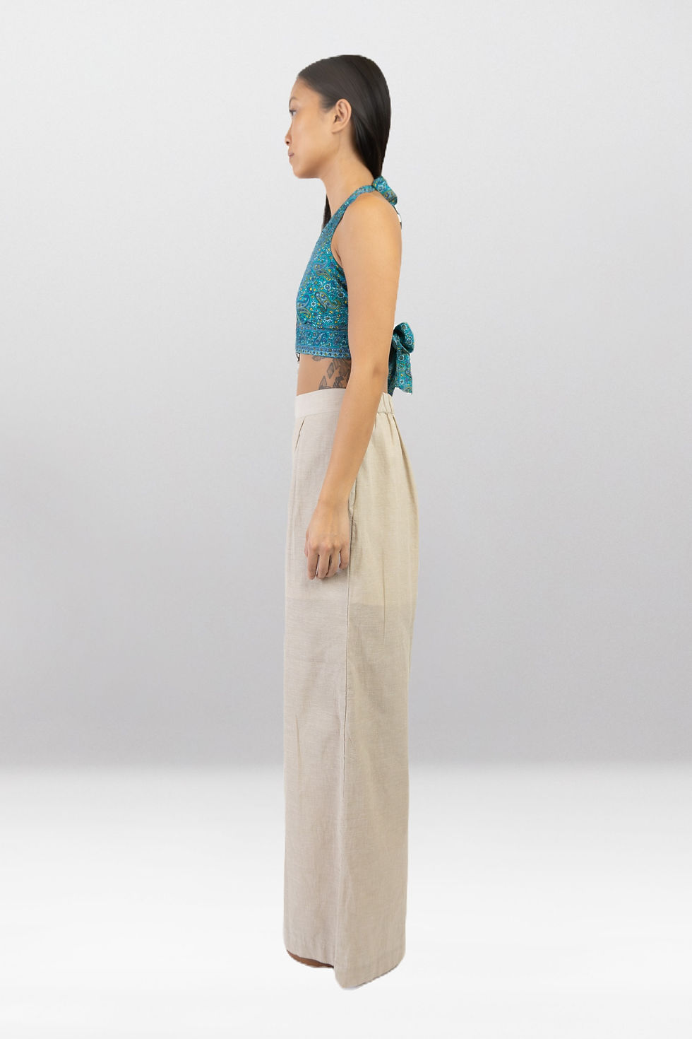 Thumbnail: Halter Top with Kimonos Jacket