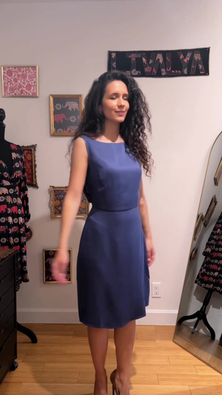 Thumbnail: Jaya - Cowl Back Dress