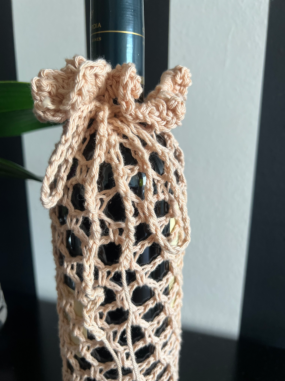 Thumbnail: Crochet Boho Wine Bottle Covers