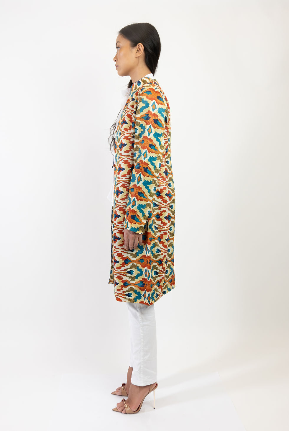 Thumbnail: Long Silk Jacket