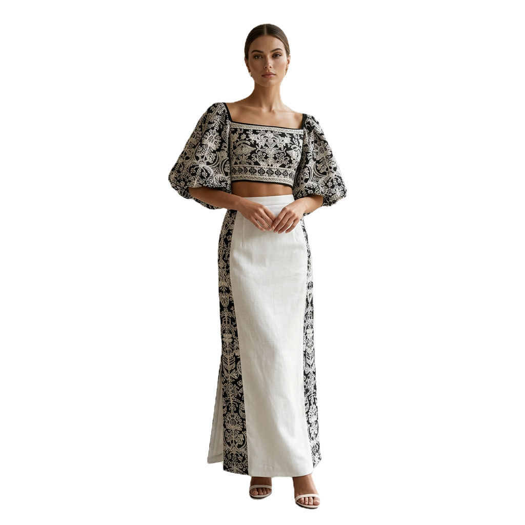 Samah Embroidered Top