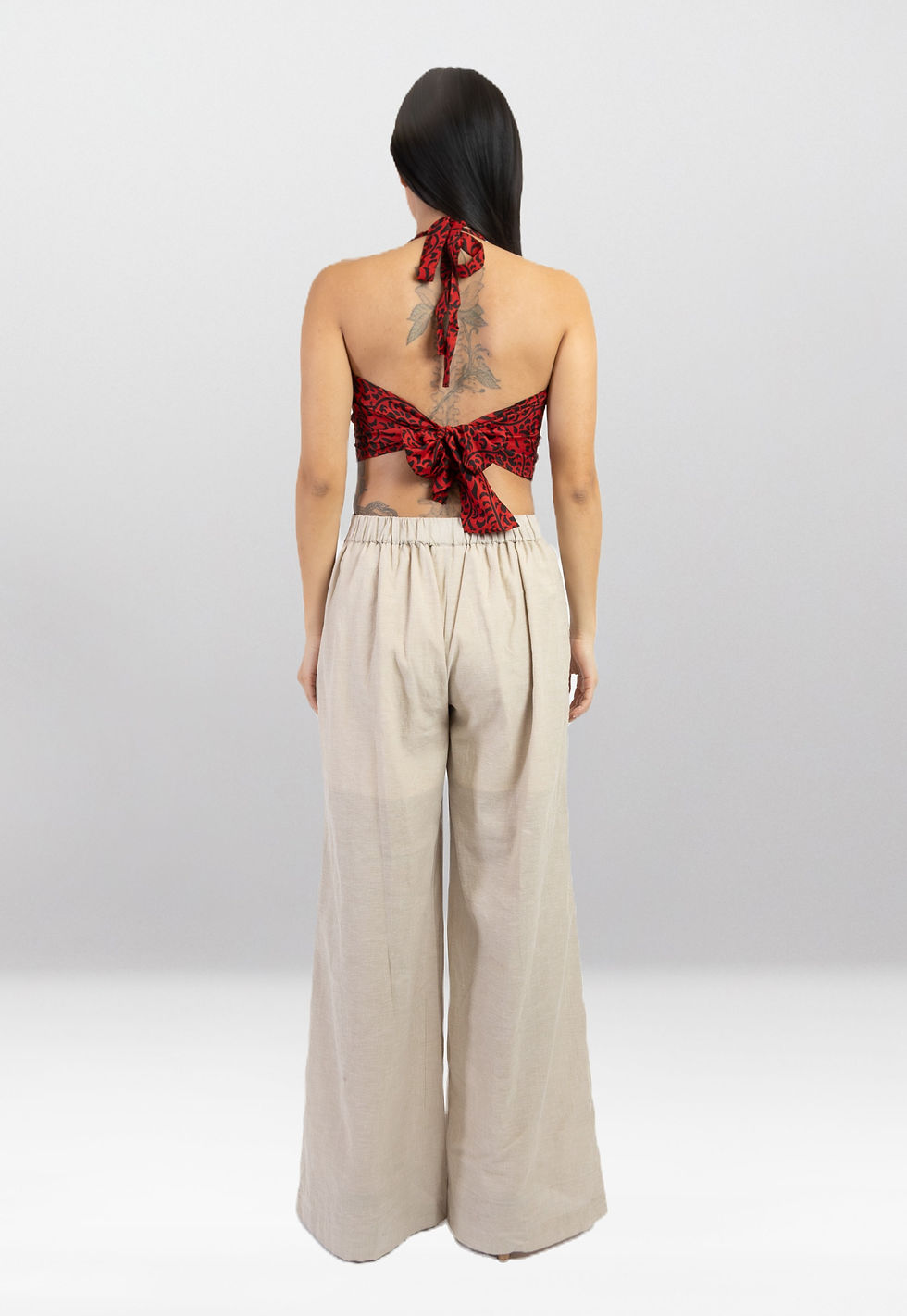 Thumbnail: Halter Top with Kimonos Jacket