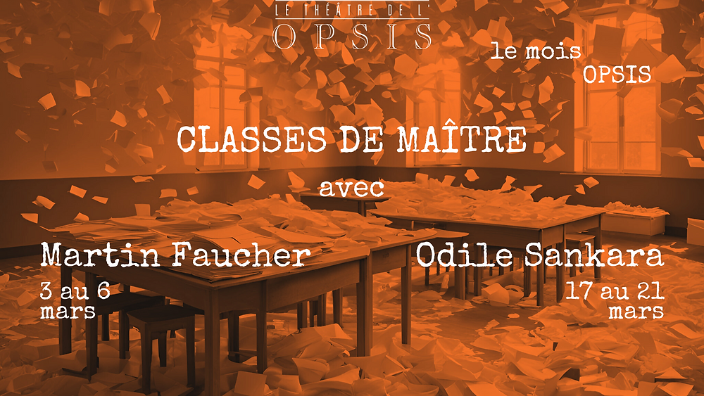 CLASSES DE MAÎTRE