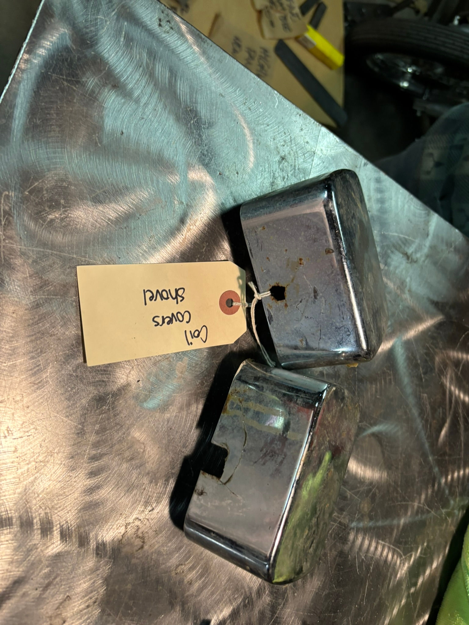 chrome coil covers