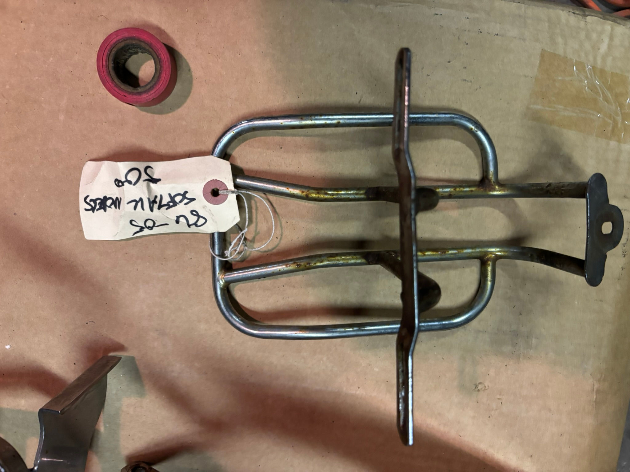 small luggage rack