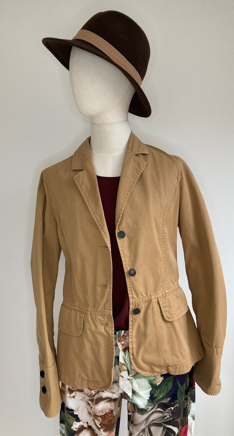 Thumbnail: BARBOUR BEIGE JACKET