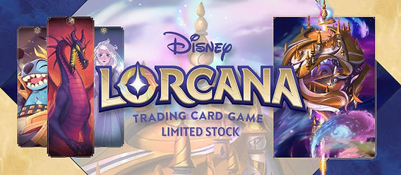 Disney Lorcana TCG - Available Now!! Disney Lorcana TCG - Available Now!!