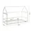 Thumbnail: Children’s Pine Wood Floor Bed Frame with Protective Guardrails