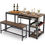 Thumbnail: 3 Piece Kitchen Dining Set – Wooden Table with 2 Chairs Compact Dining Furniture