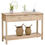 Thumbnail: Modern Rattan Console Table – 3 Drawers for Entryway or Living Room