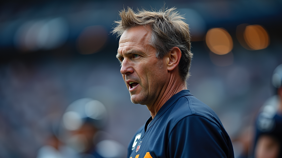 Nærbilde av NFL-draftens førstevalg på scenen
