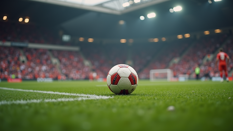 Nærbilde av ball som treffer nett i Eliteserien-kamp
