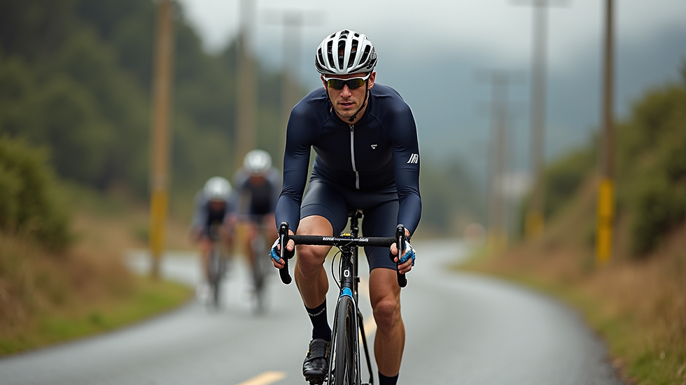 Nærbilde av Jonas Vingegaard som krysser målstreken i Tour de France