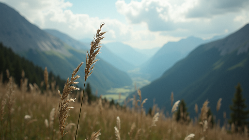 Oversiktsbilde av syklister som klatrer i Alpene