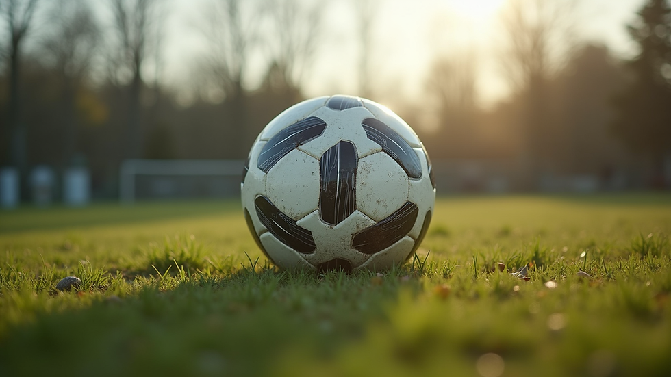 Nærbilde av fotballmål med ball som nettopp har gått i mål